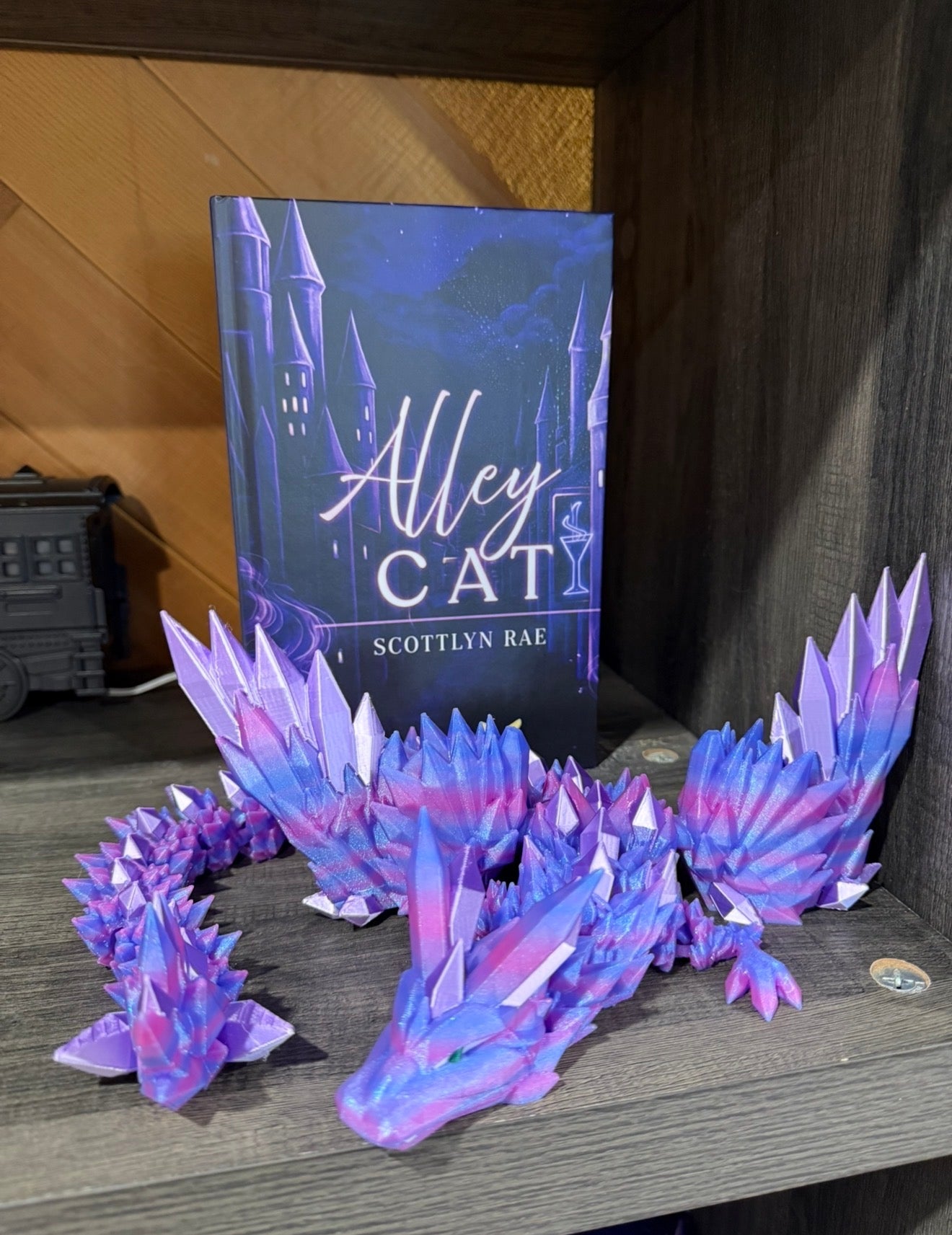 Purple Alley Cat Dragon