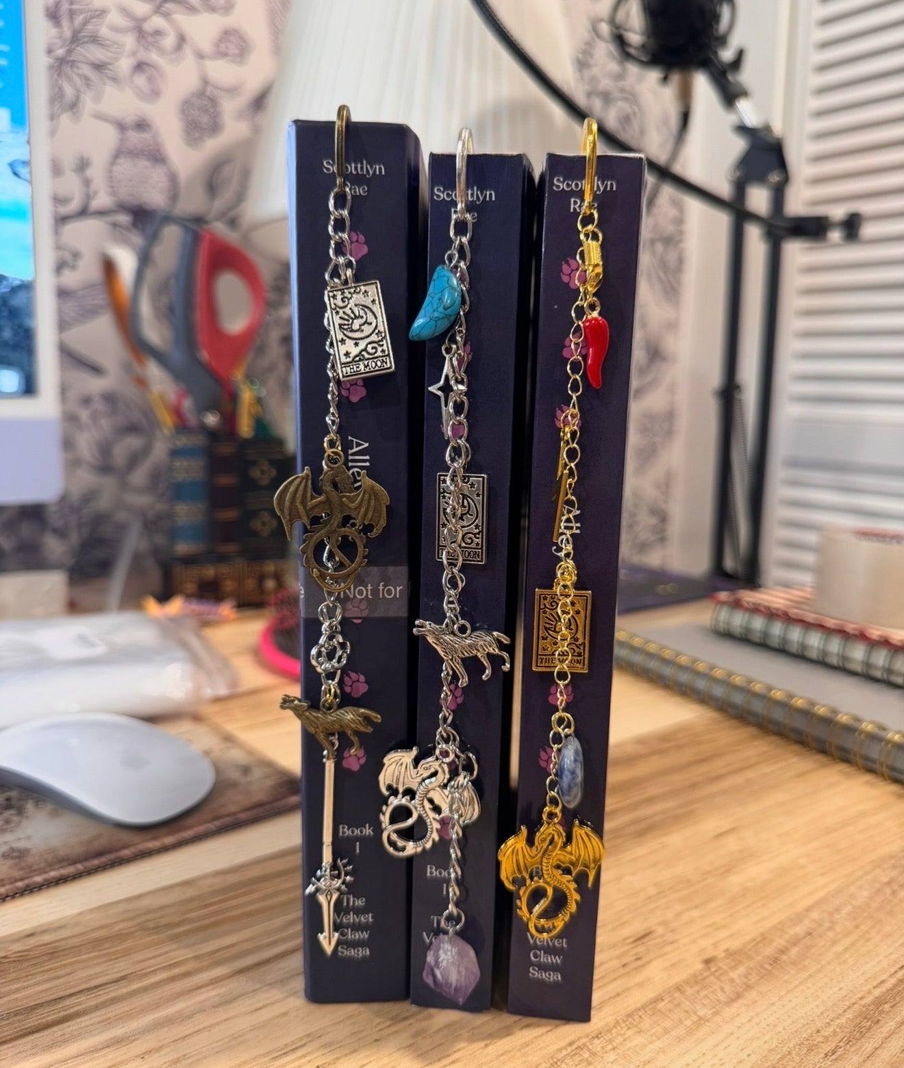 Alley Cat Book Charms