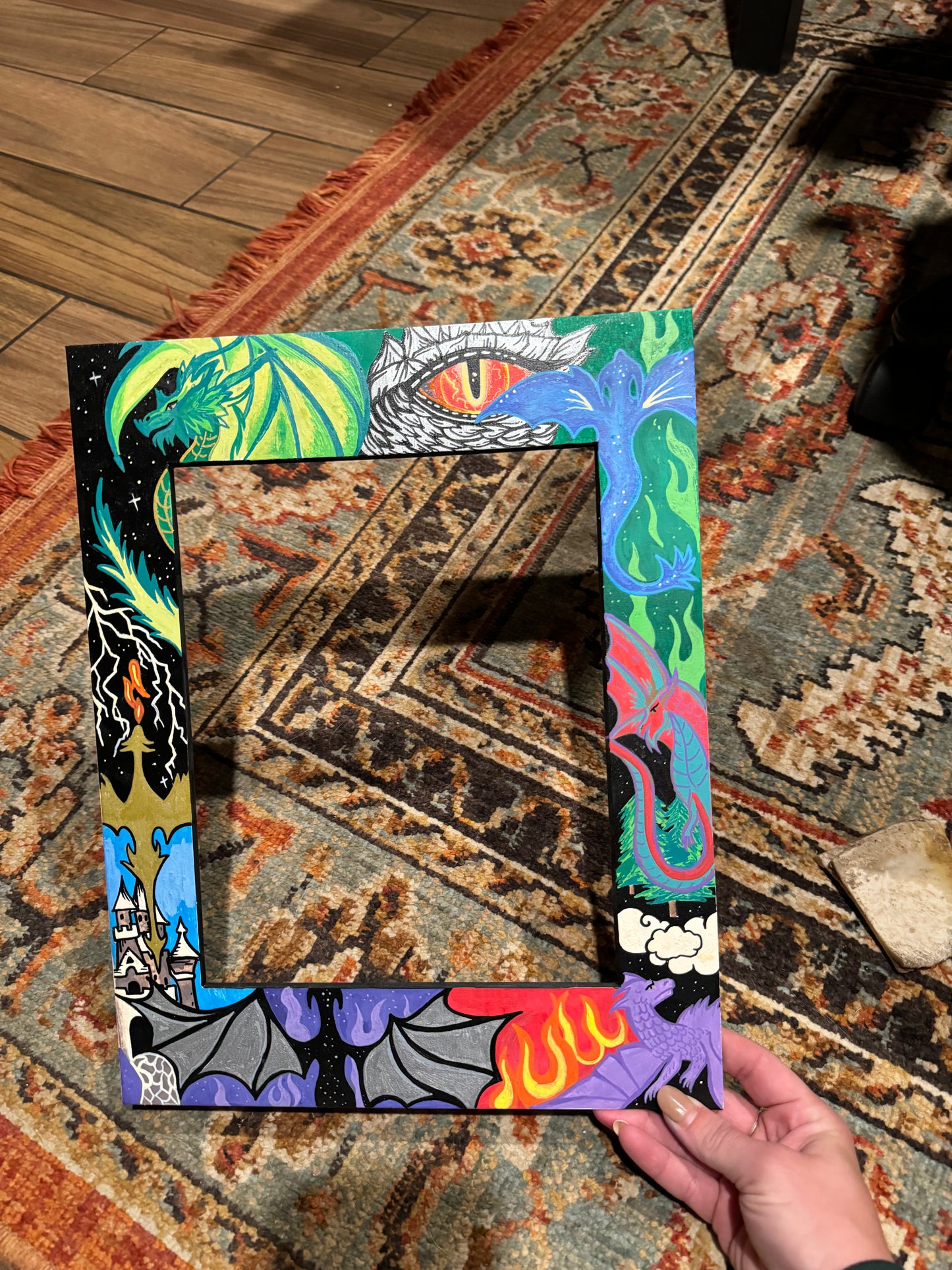 Book Theme Picture Frame