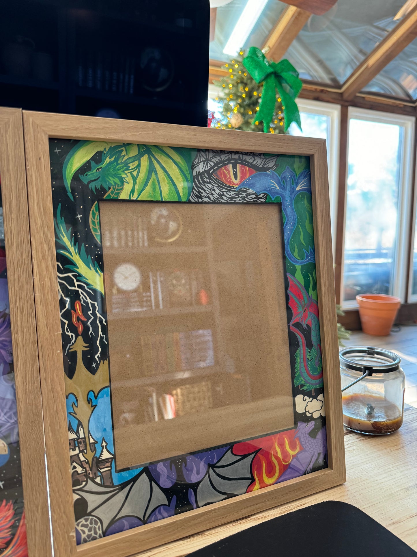 Book Theme Picture Frame
